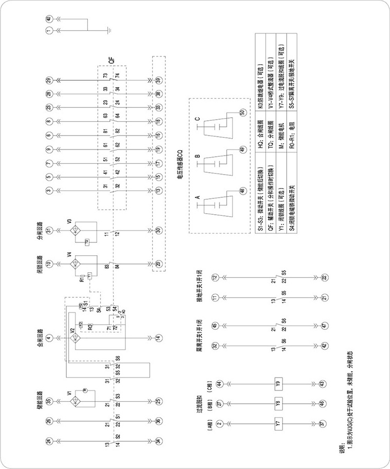 三工位真空斷路器